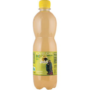 Kombucha citron 500 ml BIO STEVIKOM