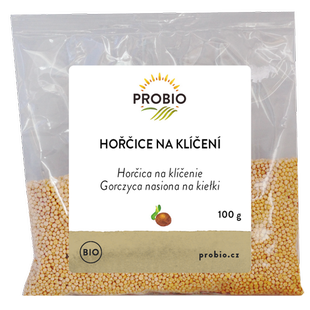 Hořčice na klíčení 100 g BIO PROBIO - dočasně nedostupné