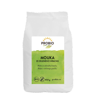 Mouka ze zeleného hrachu 450 g BIO PROBIO