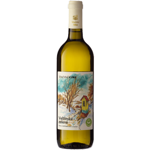 Víno bílé Veltlínské zelené ročník 2022 - pozdní sběr (suché) 750 ml BIO VINAŘSTVÍ VÁLKA 