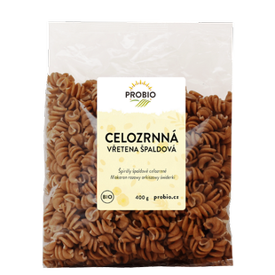 Vřetena špaldová celozrnná 400 g BIO PROBIO