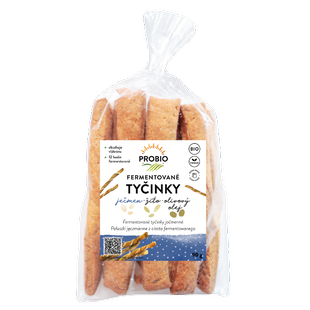 Tyčinky ječné fermentované 90 g BIO PROBIO