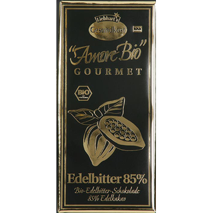 Čokoláda hořká 85% kakao 100 g BIO LIEBHART'S 