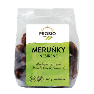 Meruňky nesířené 200 g BIO PROBIO - dočasně nedostupné