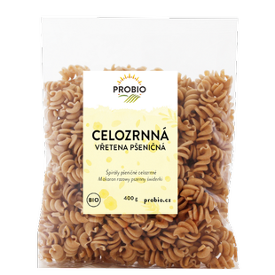 Vřetena pšeničná celozrnná 400 g BIO PROBIO