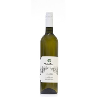 Víno bílé Solaris ročník 2023 - pozdní sběr (polosladké) 750 ml BIO VERITAS dočasně nedostupné