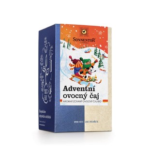 Čaj porcovaný - Adventní ovocný čaj 50,4 g BIO SONNENTOR