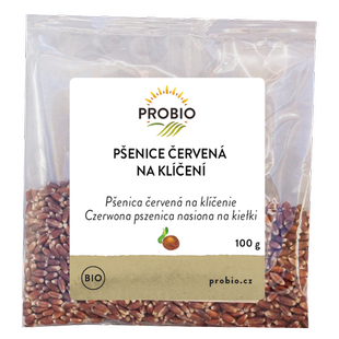 Pšenice červená na klíčení 100 g BIO PROBIO