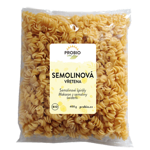 Vřetena semolinová 400 g BIO PROBIO