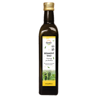 Olej sezamový lisovaný za studena 500 ml BIO PROBIO