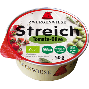 Pomazánka s rajčetem a olivami 50 g BIO ZWERGENWIESE 