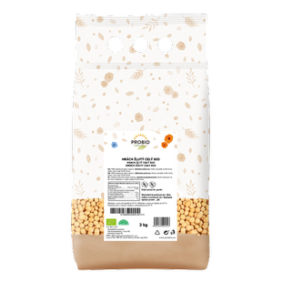 GASTRO - Hrách žlutý celý 3 kg BIO PROBIO
