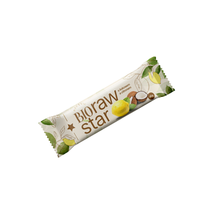 Tyčinka ovocná RAW STAR kokos s citronem 35 g BIO
