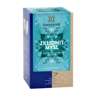 Čaj porcovaný - Štěstí je zklidnit mysl 30,6 g BIO SONNENTOR