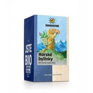 Čaj porcovaný - Horské bylinky 27 g BIO SONNENTOR