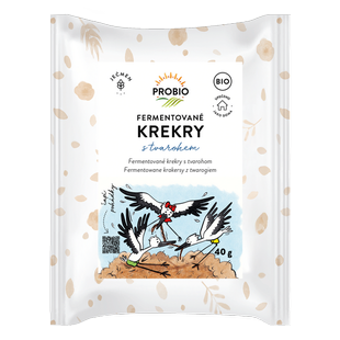 Krekry fermentované s tvarohem 40 g BIO PROBIO