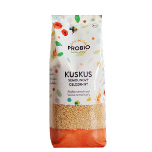 Kuskus semolinový celozrnný 400 g BIO PROBIO 