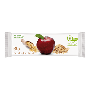 Naturka - Staročeská (snack) 30 g BIO NATURAL BARS dočasně nedostupné